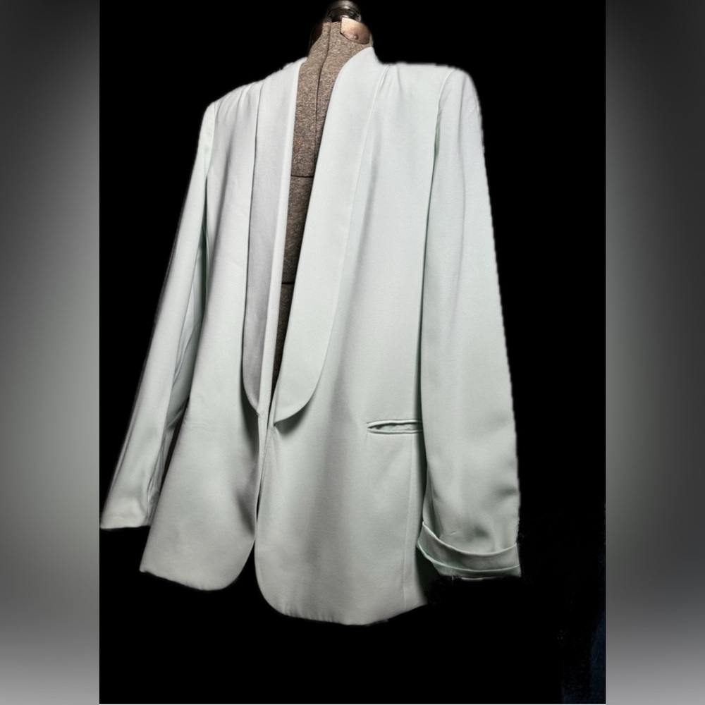 Mural mint blazer jacket XL